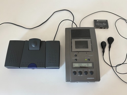 Grundig 3221 stenorette mit - dt,