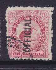 NEW ZEALAND SCARCE 1900 6d