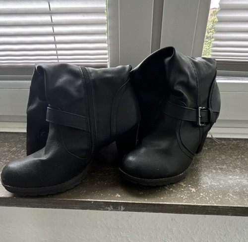 Schwarze damen stiefel - schwarze, damen-stiefel