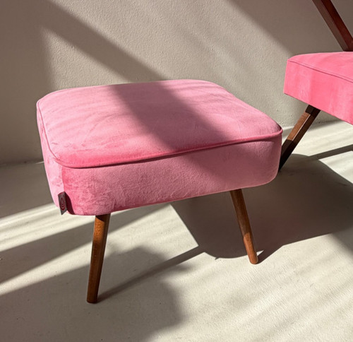 Hocker mid century retro - mid,
