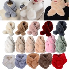 Flauschiger Kunstfell-Schal