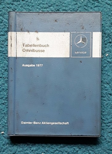 Tabellenbuch mercedes - tabellenbuch,
