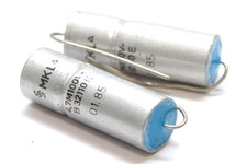 2x Siemens MKL B32110 Klangfilm High End Tone Capacitor, 4.7 µF / 100 V-, NOS