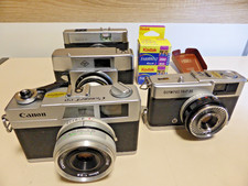 Analogkameras Kleinbild, Olympus Trip 35, Canonet 28 Rangefinder, defekt