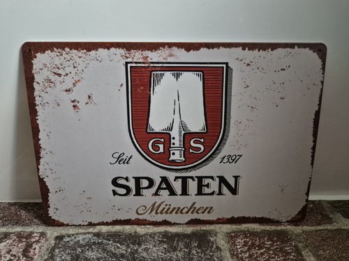 Spaten münchen bier schild - münchen,