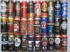 Bierdosen Starkbiere (70 Stück) - leer