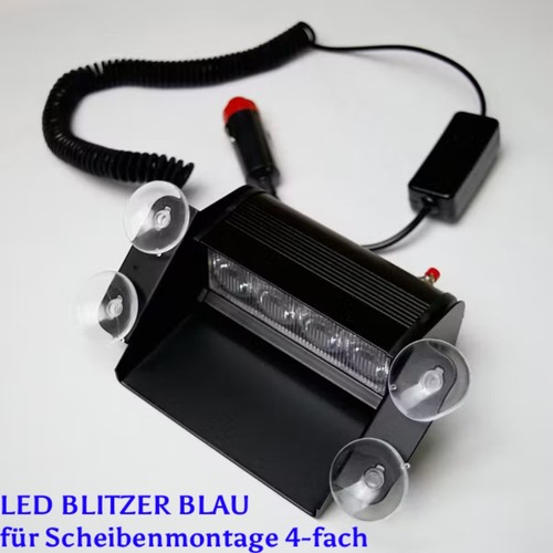 Led blitzer blau für - led,