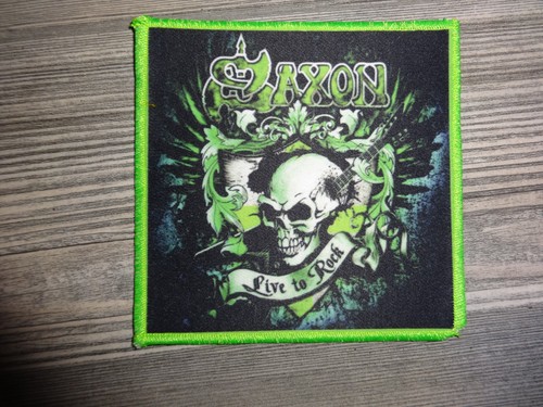 Saxon patch heavy metal - heavy, x