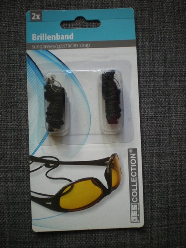 Brillenband schwarz jes - 2x,