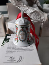 Bayerische Traditionsmarke HUTSCHENREUTHER - Glocke, Kugel, Stern aus Porzellan