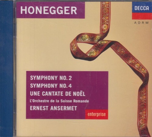Honegger symphonies 2 and - 2,