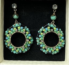 Konplott Ohrringe grün/blau