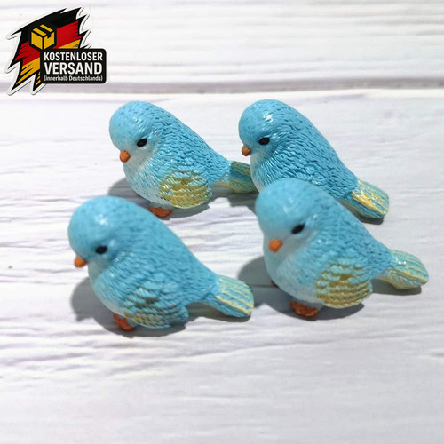 Miniatur vogelfiguren set für - set,