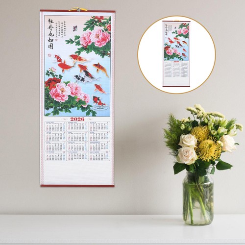 Chinesischer wandkalender - chinesischer,