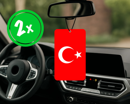 Türkiye türkei flagge - 2x,