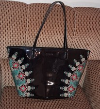 Desigual Tasche Schwarz Vinyl