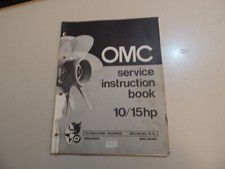 Werkstatthandbuch OMC 10 PS 15 PS Außenborder Modelljahr 1974