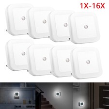 LED Nachtlicht mit Dämmerungssensor Steckdose Nachtlampe Treppen Steckdosenlicht