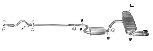 Auspuff für audi - auspuff,