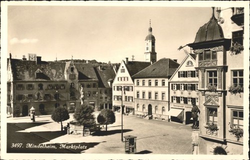 Mindelheim marktplatz - mindelheim,