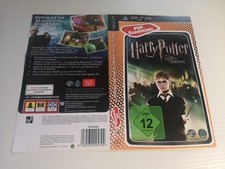 Harry Potter und der Orden des Phönix - PSP Frontcover + Backcover Gebraucht