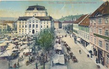 AK aus Graz Kaiser Josefplatz
