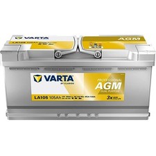 VARTA PROFESSIONAL AGM LA105 Starterbatterie 12V 105Ah 950A/EN B13 Batterie
