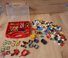 Playmobil Zubehör Sortiment Koffer Hütte Fahrräder Waffen Werkzeug-siehe Bilder