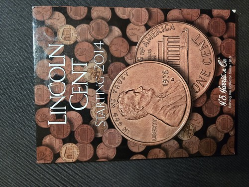 Lincoln cent münzalbum - münzalbum, ab