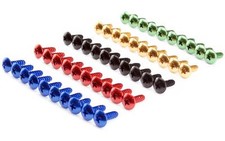 Yamaha Aerox MBK Nitro Schrauben Verkleidung Alu rot blau schwarz gold grün