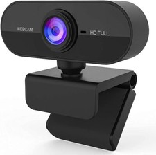 Webcam Kamera 1080P HD USB Mit Mikrofon für PC/MAC Computer Laptop Windows