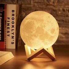 3D Moon Lamp LED Touch Night