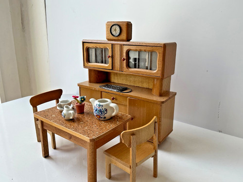 Pupenhaus miniatur küche - pupenhaus,