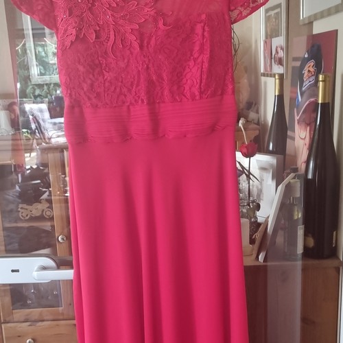 Damen abendkleid pink - damen,