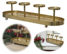Kerzenhalter Eisen 48cm 4-fach