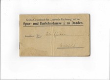 Konto-Gegenbuch für laufende Rechnungen  Spar- und Darlehnskasse zu Daaden 1930