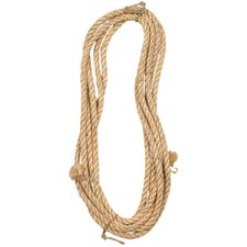 Schwedisches Militär Hanf Jute Seil Schnur Tau 9 mm. ca. 4,5 Meter gebraucht