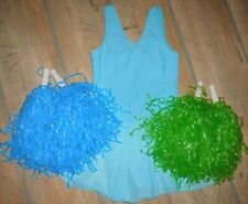 Gymnastikanzug Tanzkleid  Ballett Tanz Trikot GR 122 + 2 x Cheerball Tanzwedel