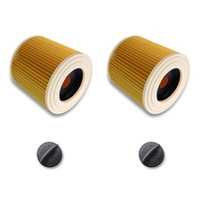 2x Patronen-Filter für Kärcher SE 4002 WD 2.200, WD 3.200, WD 3.300 M 2er SET