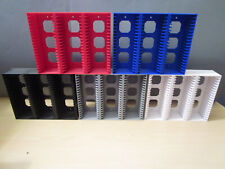 Mini Disc - MD Box Case für 60 MDs Aufbewahrungsbox - schwarz / Rack / Regal Box