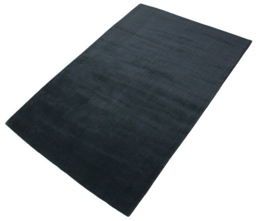 Dunkelgrau blau teppich 100 - ,