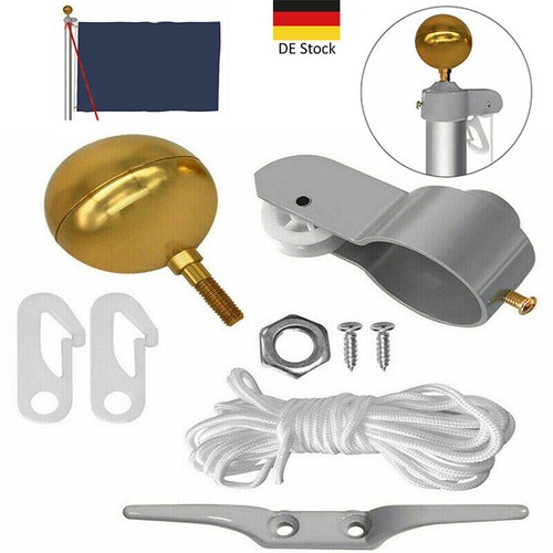 Fahnenmast set flaggenmast - fahnenmast,