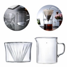 1 Stück 400 ml Glas Kaffee