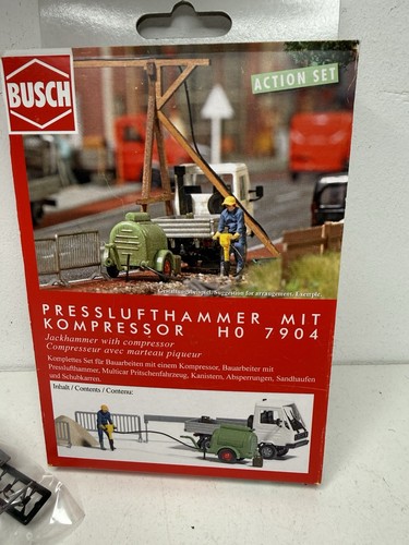 Kompressor mit presslufthammer - kompressor,