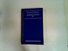 Musikalische Schriften IV