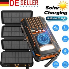 Solar Powerbank 27000mAh mit 4