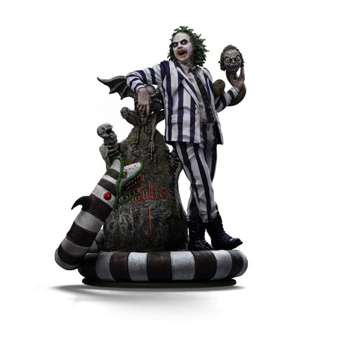 Beetlejuice art scale - art, statue