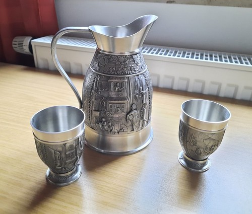 Zinn set teilig - zinn-set,, –