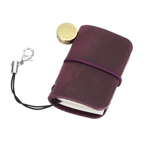 Mini notizbuch für leder - notizbuch,