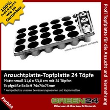 Topfplatte 24 Töpfe